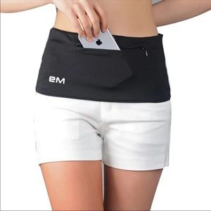 Black Running/Travel Belt (S)